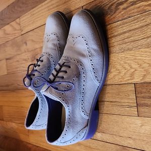 Suede Cole Haan loafers